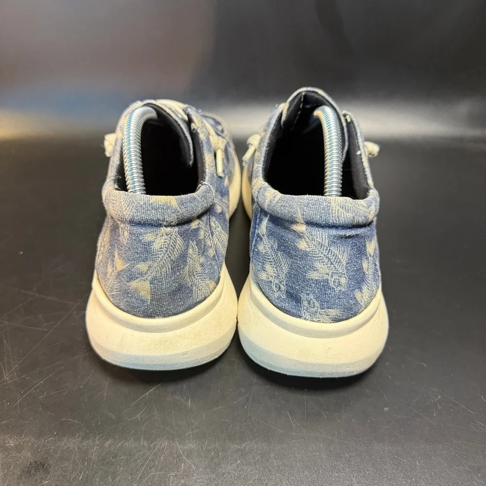 Ariat Hilo 10042500 Blue Fish Print Textile Casual‎ Shoes Mens 9.5D